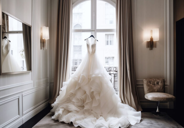 Quels sont les tarifs du pressing de la robe de mariée : prix révélés par les experts