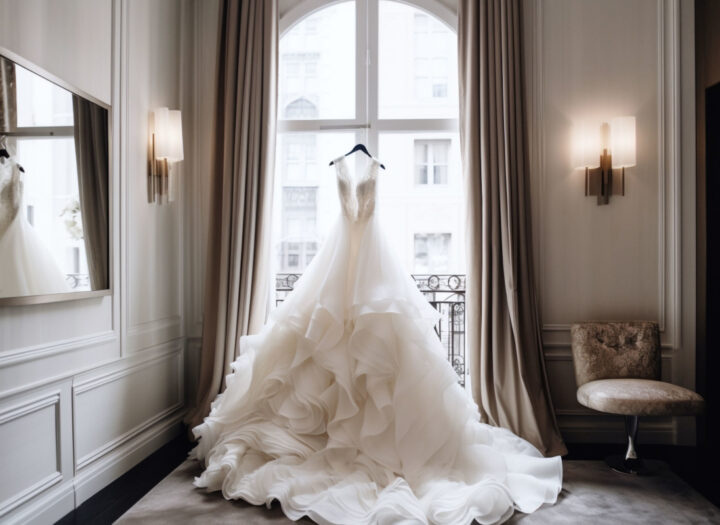 pressing robe de mariée