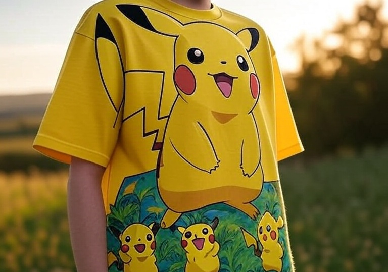 t-shirt oversize à col montant