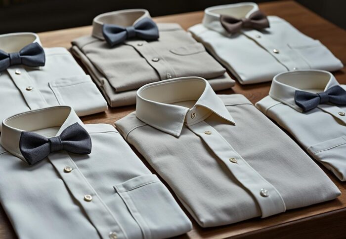 Choisir la parfaite chemise col cassé avec nœud papillon caché pour chaque événement
