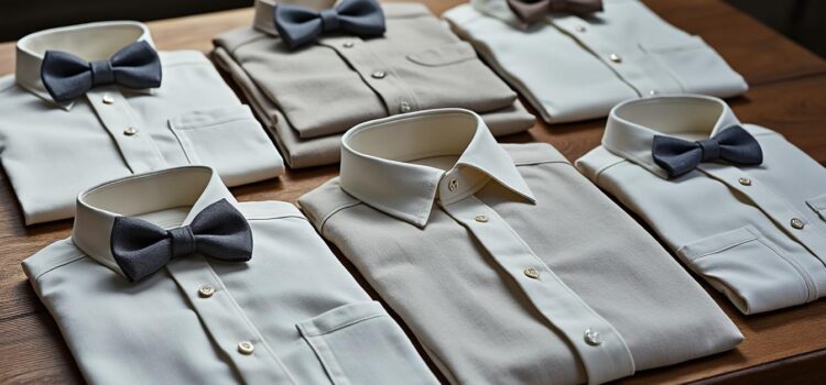 Choisir la parfaite chemise col cassé avec nœud papillon caché pour chaque événement