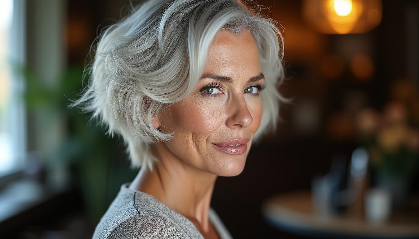 découvrez des coupes de cheveux courts spécifiquement conçues pour les femmes de 60 ans, idéales pour ajouter du volume aux cheveux fins. transformez votre look avec style et élégance tout en mettant en valeur votre personnalité.