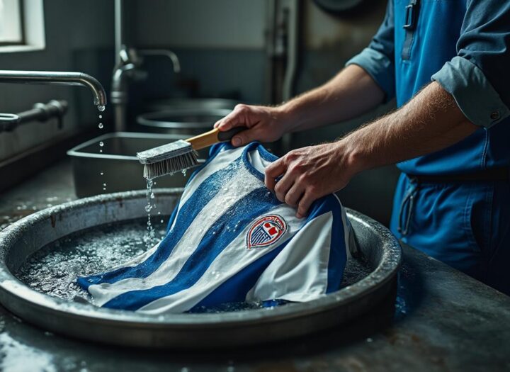 Lavage d’un maillot de foot : Quand faut-il le nettoyer après un match ?