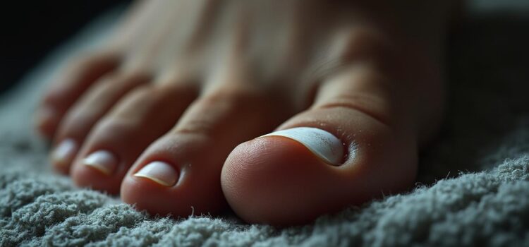 Quand consulter un médecin pour un trait blanc sur les ongles des pieds ?