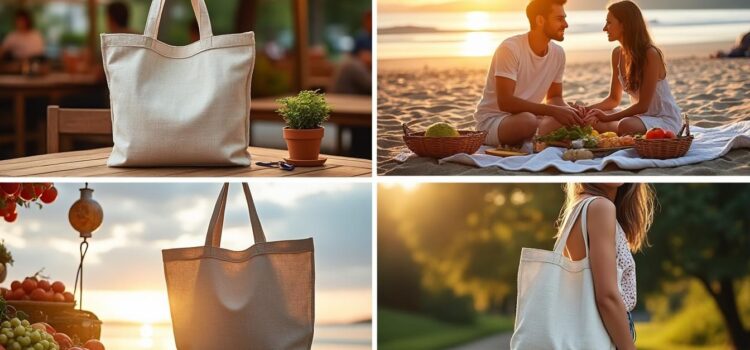 Pourquoi le sac cabas Maison Jeanne en lin est idéal pour vos sorties estivales