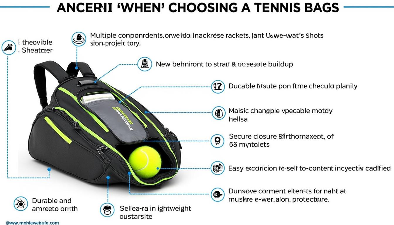 découvrez nos conseils pour choisir un sac de tennis adapté à vos besoins. guide complet pour sélectionner un sac pratique, confortable et stylé, parfait pour transporter votre équipement.