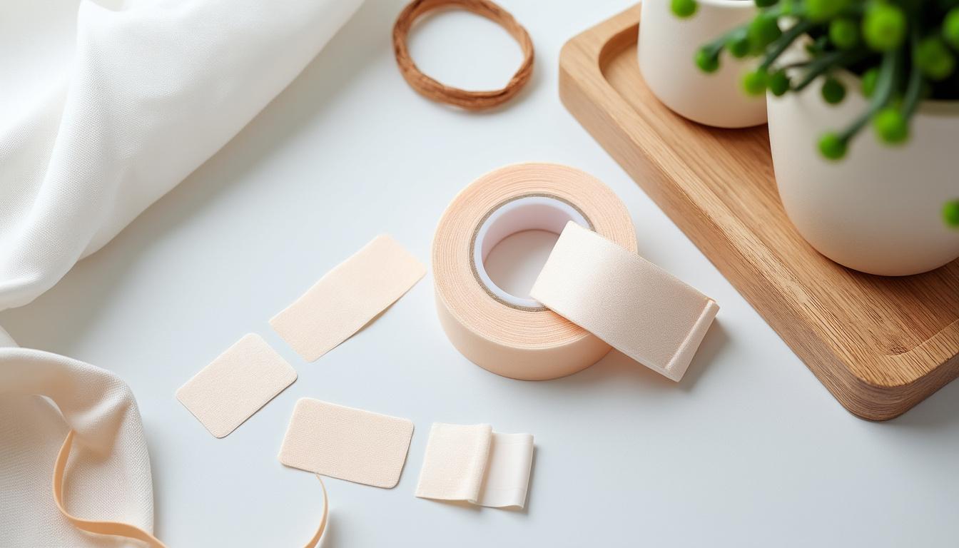 découvrez pourquoi les célébrités choisissent la bande adhésive pour poitrine, une astuce tendance alliant confort et style pour un maintien discret et efficace.