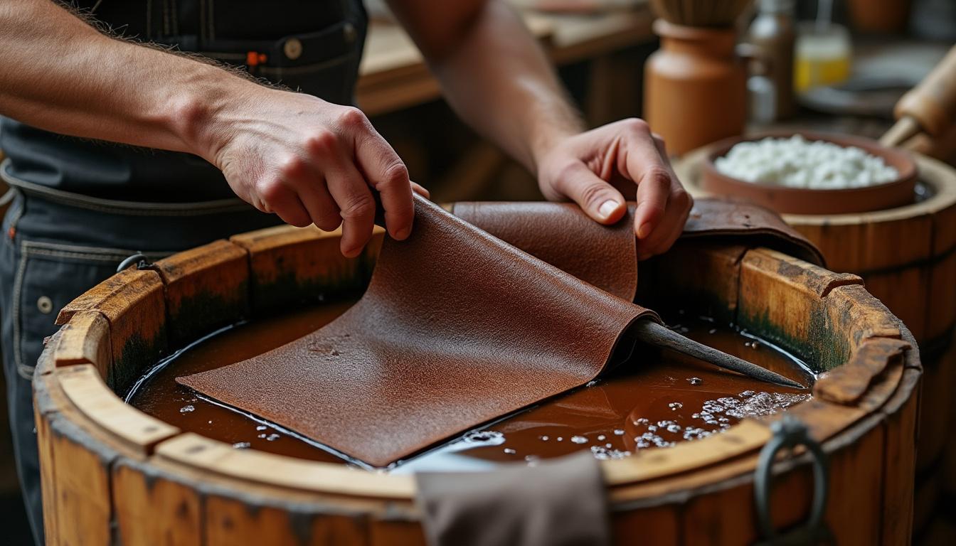 découvrez les avantages du cuir tanné végétal, une alternative écoresponsable qui révolutionne la mode durable en alliant qualité, respect de l'environnement et style.