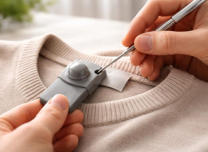 découvrez des méthodes efficaces et sécurisées pour retirer un antivol oublié sur un vêtement sans l'endommager, en suivant nos conseils pratiques étape par étape.