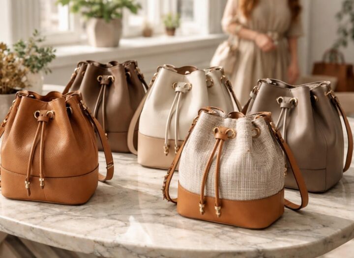 découvrez les meilleurs styles de sacs à main seau avec lien coulissant, l'accessoire idéal pour compléter et sublimer votre garde-robe avec élégance et praticité.