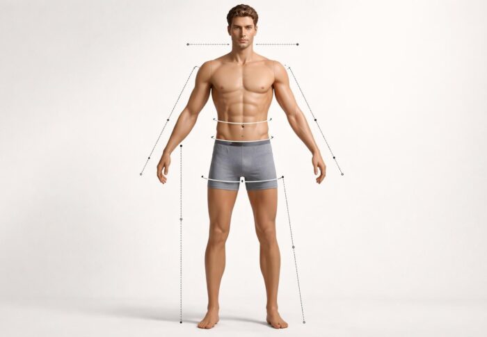 Guide des tailles pour homme : complet