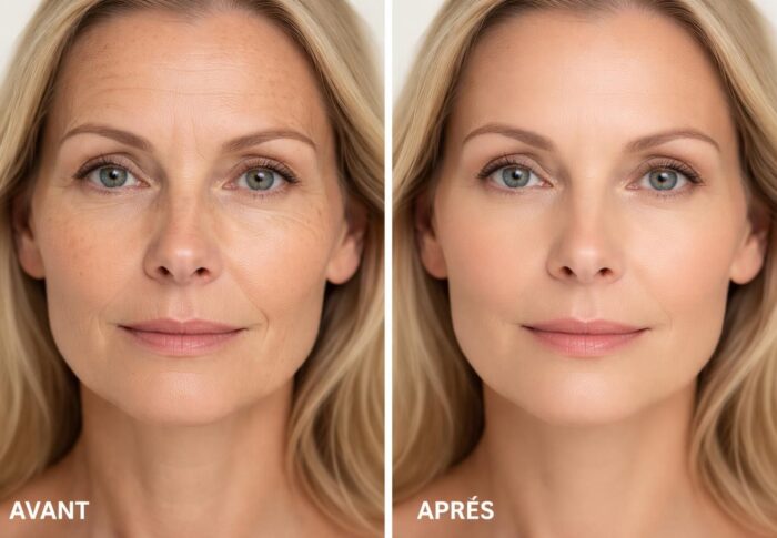 L&rsquo;impact du rétinol sur le visage : analyse des photos avant et après