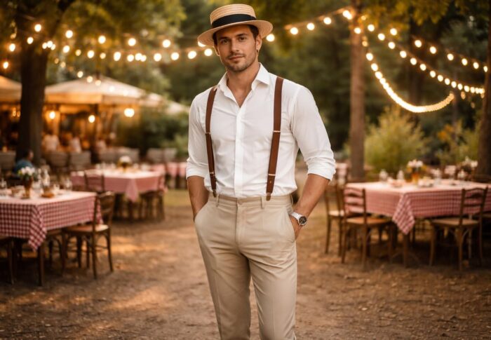 Style guinguette vêtement homme : la tenue idéale pour un look rétro classe