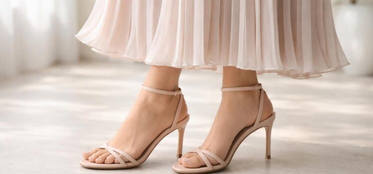 Chaussures idéales pour compléter une jupe longue plissée