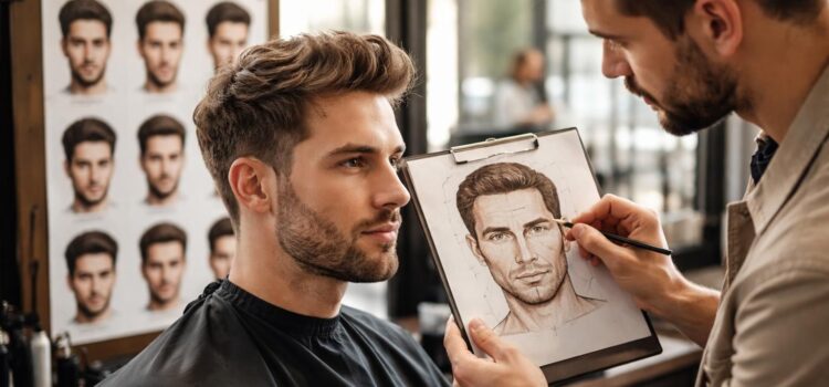 Comment choisir le trait pour la coupe homme qui convient à votre visage