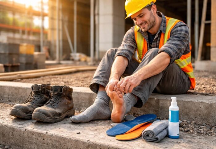 Je ne supporte pas les chaussures de sécurité : conseils pour un confort maximal
