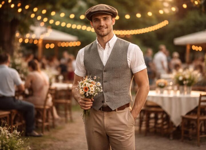 découvrez la tenue guinguette pour homme des années 50, un style rétro chic qui allie élégance et nostalgie pour un look vintage authentique.