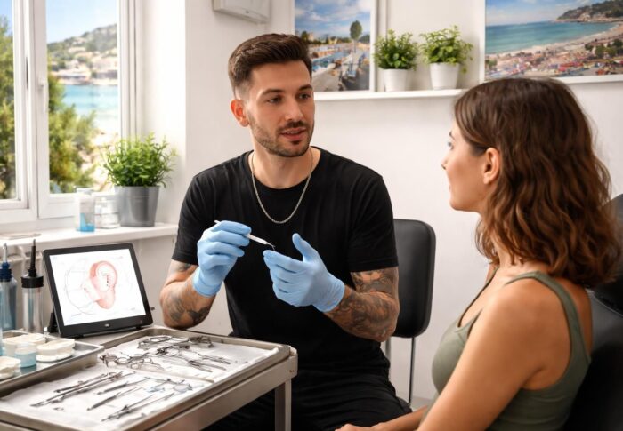 Le processus d&rsquo;un piercing expliqué par un perceur à Nice