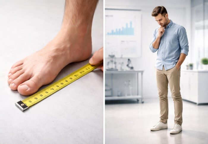 Moyenne de la taille du pied d&rsquo;une homme : vrai ou faux, ce que les études révèlent