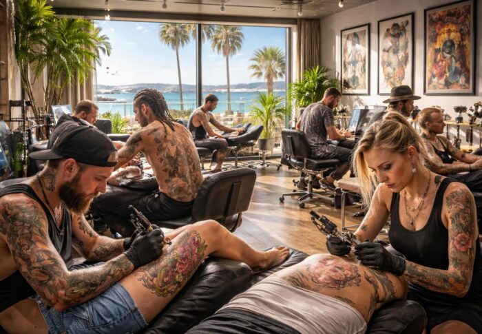 Rencontrez les tatoueurs à Cannes qui transforment l&rsquo;art corporel