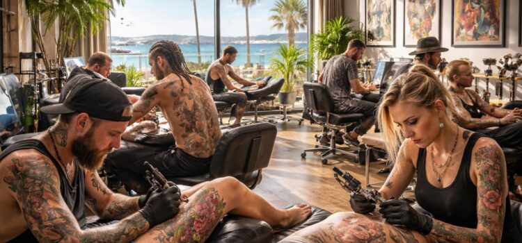 Rencontrez les tatoueurs à Cannes qui transforment l&rsquo;art corporel