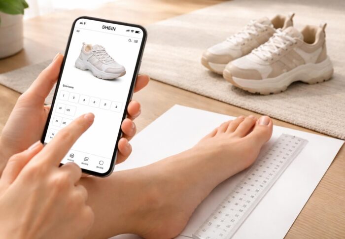 Comment bien choisir sa pointure de chaussure sur le site Shein ?
