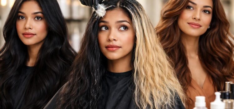 Décoloration sur cheveux noirs : étapes, risques et alternatives