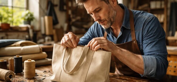 L&rsquo;artisanat à son meilleur : l&rsquo;atelier couture sac cabas sur mesure pour tous