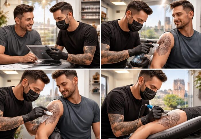 Les étapes pour un tatouage réussi avec un tatoueur à Rodez