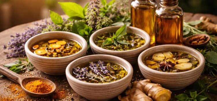 Les recettes de mélanges à base d&rsquo;huile de sésame pour massage ayurvedisch que vous devez essayer