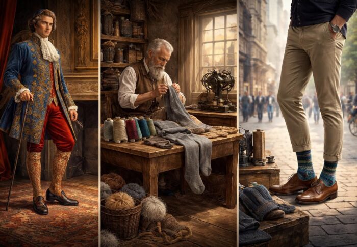 L&rsquo;histoire fascinante des Chaussettes Mazarin et leur évolution dans le temps