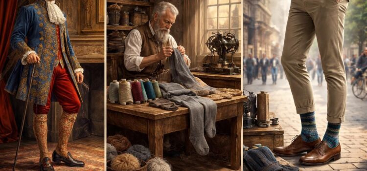 L&rsquo;histoire fascinante des Chaussettes Mazarin et leur évolution dans le temps