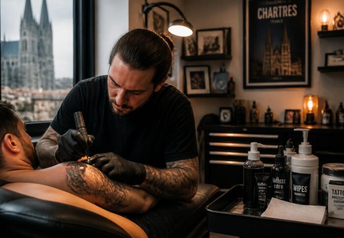 Tatoueur à Chartres et soins post-tatouage : ce que vous devez savoir