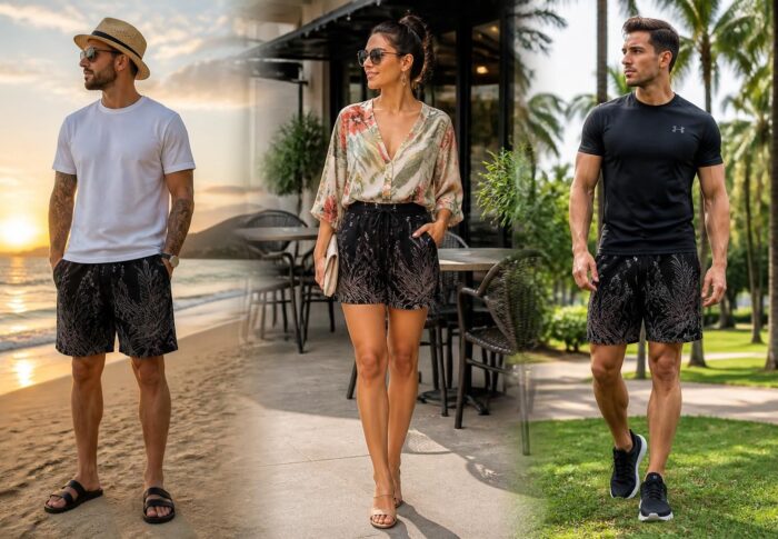 Associez vos black Short Hawaii avec style pour toutes les occasions