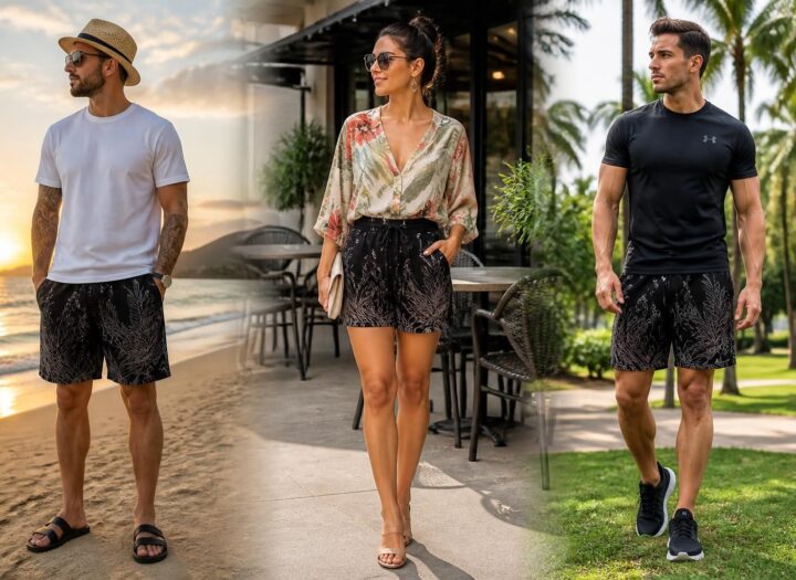 découvrez comment associer vos black short hawaii avec style pour toutes les occasions, alliant confort et élégance au quotidien.