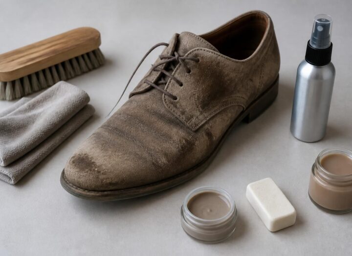 découvrez nos solutions efficaces pour rénover entièrement vos chaussures en daim abîmées et leur redonner un aspect neuf.