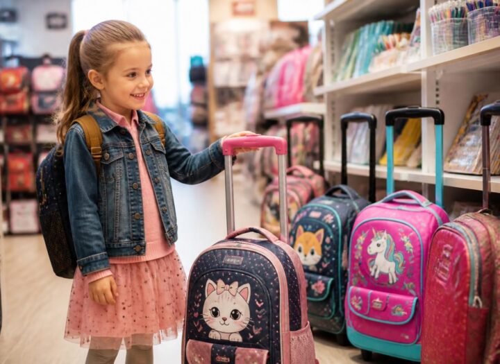 découvrez comment choisir le cartable à roulettes idéal pour une fille en cp, alliant confort, praticité et style pour une rentrée scolaire réussie.