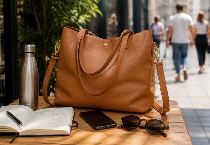 Le sac cabas bandoulière : l&rsquo;allié idéal des journées chargées
