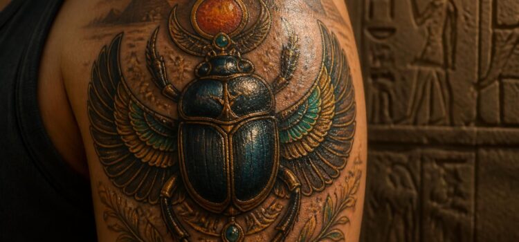 Pourquoi le tatouage du scarabée égyptien est devenu un symbole intemporel de la culture