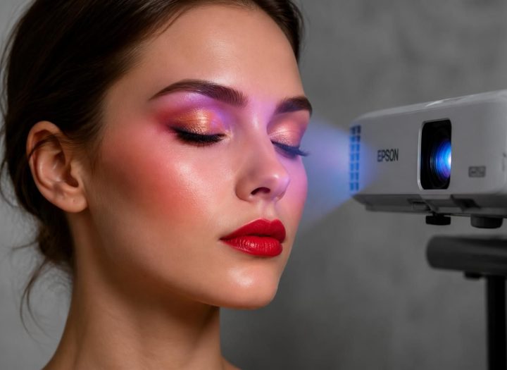 découvrez des teintes make-up aux couleurs fidèles et éclatantes grâce à la technologie avancée des vidéoprojecteurs epson, pour un rendu professionnel et précis.