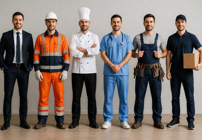 Tenue de travail homme : looks adaptés à chaque métier