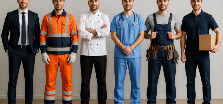 Tenue de travail homme : looks adaptés à chaque métier
