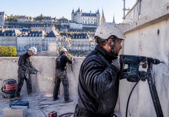 Perceurs à Saumur : la clé pour des travaux rapides et efficaces